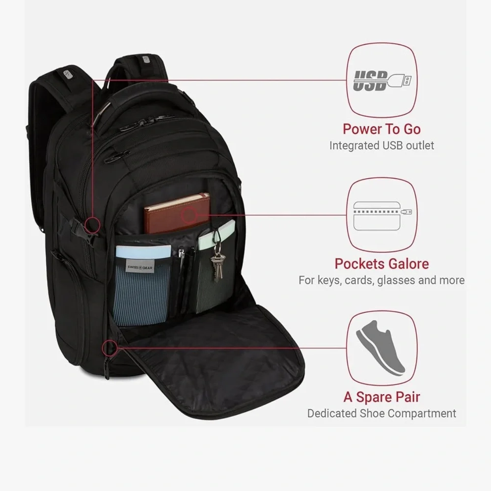 SwissGear Travel Tech Elite laptop backpack
